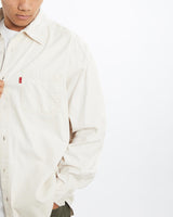 Vintage, Levi's, Button, Up, Shirt, The Real Deal, size large, colour Beige, newtown, sydney, australia, thrift store, opshop, preloved, secondhand, sustainable, retro, antique, 70s, 80s, 90s, 2000s, 00s, fashion, clothing, streetwear, trendy, garment, style, boutique, store, shop, archive, sale, cheap, best, top, Shirts