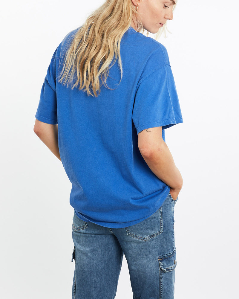 Vintage, NFL, Indianapolis, Colts, Tee, The Real Deal, size medium, colour Blue, newtown, sydney, australia, thrift store, opshop, preloved, secondhand, sustainable, retro, antique, 70s, 80s, 90s, 2000s, 00s, fashion, clothing, streetwear, trendy, garment, style, boutique, store, shop, archive, sale, cheap, best, top, T-Shirts