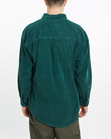 Vintage, 90s, Chaps, Ralph, Lauren, Corduroy, Button, Up, Shirt, The Real Deal, size extra large, colour Green, newtown, sydney, australia, thrift store, opshop, preloved, secondhand, sustainable, retro, antique, 70s, 80s, 90s, 2000s, 00s, fashion, clothing, streetwear, trendy, garment, style, boutique, store, shop, archive, sale, cheap, best, top, Shirts