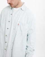 Vintage 90s Levi's Denim Button Up Shirt <br>L , The Real Deal , newtown, sydney, australia, thrift store, opshop, preloved, secondhand, sustainable, retro, antique, 70s, 80s, 90s, 2000s, 00s, fashion, clothing, streetwear, trendy, garment, style, boutique, store, shop, archive, sale, cheap, best, top