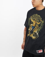 Vintage, WWE, Chavo, Guerrero, Jr., Wrestling, Tee, The Real Deal, size extra large, colour Black, newtown, sydney, australia, thrift store, opshop, preloved, secondhand, sustainable, retro, antique, 70s, 80s, 90s, 2000s, 00s, fashion, clothing, streetwear, trendy, garment, style, boutique, store, shop, archive, sale, cheap, best, top, T-Shirts