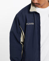 Vintage, Columbia, Windbreaker, Jacket, The Real Deal, size large, colour Multicolour, newtown, sydney, australia, thrift store, opshop, preloved, secondhand, sustainable, retro, antique, 70s, 80s, 90s, 2000s, 00s, fashion, clothing, streetwear, trendy, garment, style, boutique, store, shop, archive, sale, cheap, best, top, Jackets