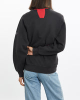 Vintage, Reebok, NFL, San, Francisco, 49ers, Sweatshirt, The Real Deal, size small, colour Black, newtown, sydney, australia, thrift store, opshop, preloved, secondhand, sustainable, retro, antique, 70s, 80s, 90s, 2000s, 00s, fashion, clothing, streetwear, trendy, garment, style, boutique, store, shop, archive, sale, cheap, best, top, Sweats and hoodies