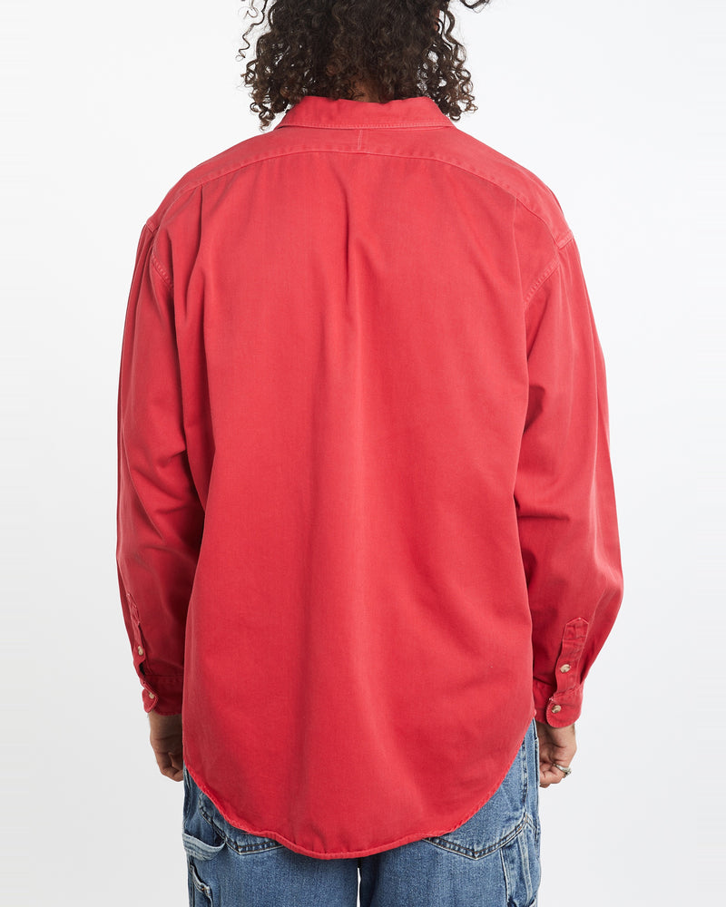 Vintage 90s Polo Ralph Lauren Button Up Shirt <br>XXL , The Real Deal , newtown, sydney, australia, thrift store, opshop, preloved, secondhand, sustainable, retro, antique, 70s, 80s, 90s, 2000s, 00s, fashion, clothing, streetwear, trendy, garment, style, boutique, store, shop, archive, sale, cheap, best, top