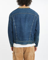 Vintage 90s Lee Storm Rider Blanket Lined Denim Jacket <br>XL , The Real Deal , newtown, sydney, australia, thrift store, opshop, preloved, secondhand, sustainable, retro, antique, 70s, 80s, 90s, 2000s, 00s, fashion, clothing, streetwear, trendy, garment, style, boutique, store, shop, archive, sale, cheap, best, top