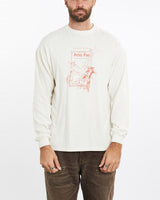 Vintage, 1994, Peter, Pan, Musical, Long, Sleeve, Tee, The Real Deal, size extra large, colour White, newtown, sydney, australia, thrift store, opshop, preloved, secondhand, sustainable, retro, antique, 70s, 80s, 90s, 2000s, 00s, fashion, clothing, streetwear, trendy, garment, style, boutique, store, shop, archive, sale, cheap, best, top, T-Shirts