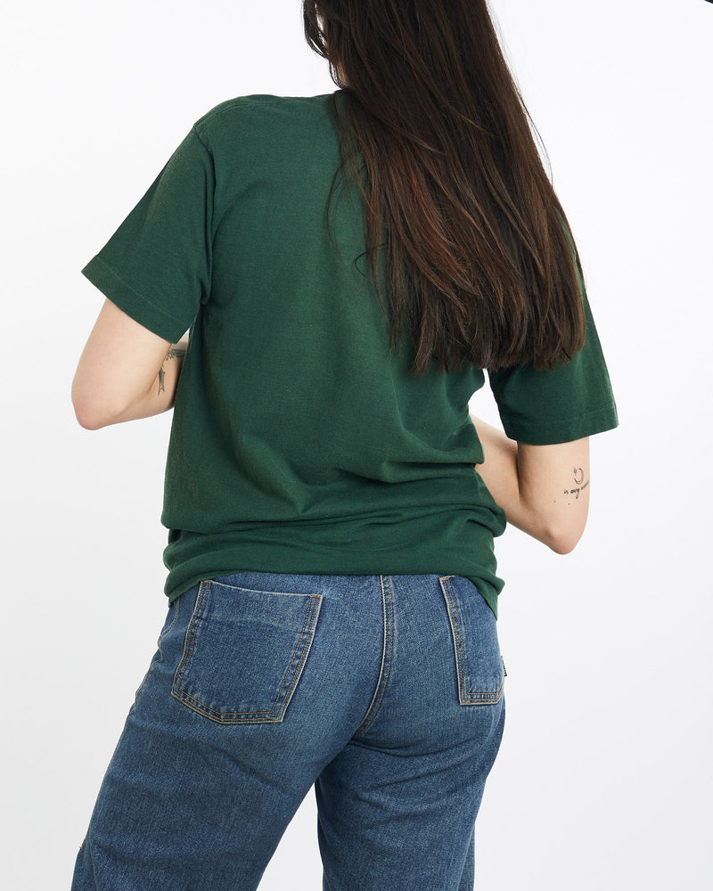 Vintage, 1991, New, Orleans, Bayou, Beat', Tee, The Real Deal, size medium, colour Green, newtown, sydney, australia, thrift store, opshop, preloved, secondhand, sustainable, retro, antique, 70s, 80s, 90s, 2000s, 00s, fashion, clothing, streetwear, trendy, garment, style, boutique, store, shop, archive, sale, cheap, best, top, T-Shirts