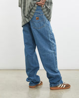 Vintage, Carhartt, Flannel, Lined', Denim, Pants, The Real Deal, size 31", colour Blue, newtown, sydney, australia, thrift store, opshop, preloved, secondhand, sustainable, retro, antique, 70s, 80s, 90s, 2000s, 00s, fashion, clothing, streetwear, trendy, garment, style, boutique, store, shop, archive, sale, cheap, best, top, Pants