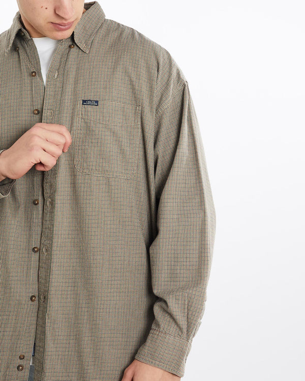 Vintage, 90s, Chaps, Ralph, Lauren, Button, Up, Shirt, The Real Deal, size double extra large, colour Multicolour, newtown, sydney, australia, thrift store, opshop, preloved, secondhand, sustainable, retro, antique, 70s, 80s, 90s, 2000s, 00s, fashion, clothing, streetwear, trendy, garment, style, boutique, store, shop, archive, sale, cheap, best, top, Shirts