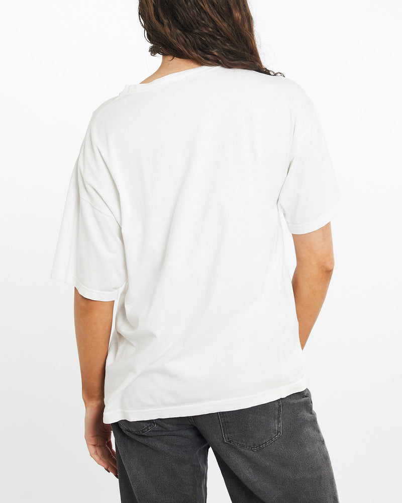 Vintage, 90s, Swatch, Tee, The Real Deal, size medium, colour White, newtown, sydney, australia, thrift store, opshop, preloved, secondhand, sustainable, retro, antique, 70s, 80s, 90s, 2000s, 00s, fashion, clothing, streetwear, trendy, garment, style, boutique, store, shop, archive, sale, cheap, best, top, T-Shirts