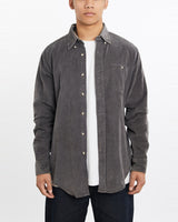 Vintage, Levi's, Corduroy, Button, Up, Shirt, The Real Deal, size large, colour Grey, newtown, sydney, australia, thrift store, opshop, preloved, secondhand, sustainable, retro, antique, 70s, 80s, 90s, 2000s, 00s, fashion, clothing, streetwear, trendy, garment, style, boutique, store, shop, archive, sale, cheap, best, top, Shirts