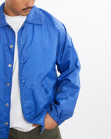 Vintage, 90s, O.D.S.S, Volleyball, Coaches, Jacket, The Real Deal, size large, colour Blue, newtown, sydney, australia, thrift store, opshop, preloved, secondhand, sustainable, retro, antique, 70s, 80s, 90s, 2000s, 00s, fashion, clothing, streetwear, trendy, garment, style, boutique, store, shop, archive, sale, cheap, best, top, Jackets