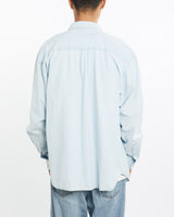 Vintage, 90s, Disney, Winnie, The, Pooh, Denim, Button, Up, Shirt, The Real Deal, size large, colour Blue, newtown, sydney, australia, thrift store, opshop, preloved, secondhand, sustainable, retro, antique, 70s, 80s, 90s, 2000s, 00s, fashion, clothing, streetwear, trendy, garment, style, boutique, store, shop, archive, sale, cheap, best, top, Shirts