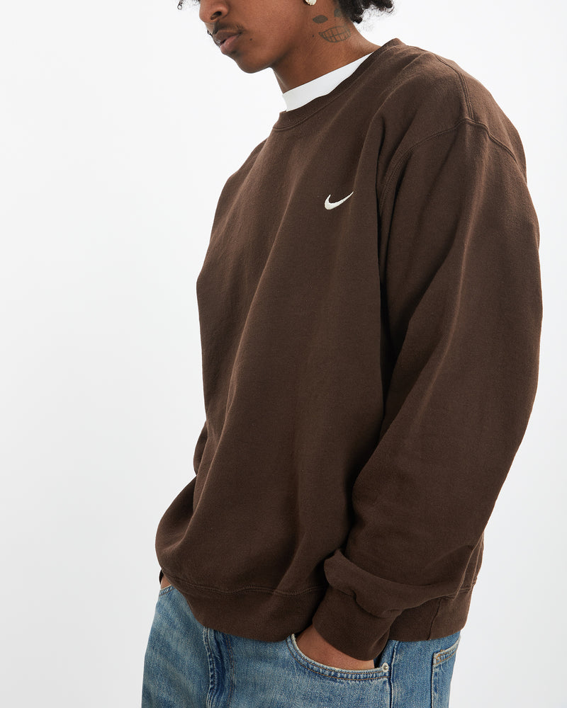 Vintage 90s Nike Sweatshirt <br>L , The Real Deal , newtown, sydney, australia, thrift store, opshop, preloved, secondhand, sustainable, retro, antique, 70s, 80s, 90s, 2000s, 00s, fashion, clothing, streetwear, trendy, garment, style, boutique, store, shop, archive, sale, cheap, best, top