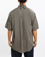 Vintage, 90s, Polo, Ralph, Lauren, Short, Sleeve, Button, Up, Shirt, The Real Deal, size large, colour Brown, newtown, sydney, australia, thrift store, opshop, preloved, secondhand, sustainable, retro, antique, 70s, 80s, 90s, 2000s, 00s, fashion, clothing, streetwear, trendy, garment, style, boutique, store, shop, archive, sale, cheap, best, top, Shirts