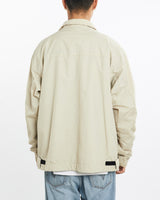 Vintage, Nike, Windbreaker, Jacket, The Real Deal, size large, colour Beige, newtown, sydney, australia, thrift store, opshop, preloved, secondhand, sustainable, retro, antique, 70s, 80s, 90s, 2000s, 00s, fashion, clothing, streetwear, trendy, garment, style, boutique, store, shop, archive, sale, cheap, best, top, Jackets