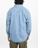 Vintage 90s Chaps Ralph Lauren Denim Button Up Shirt <br>L , The Real Deal , newtown, sydney, australia, thrift store, opshop, preloved, secondhand, sustainable, retro, antique, 70s, 80s, 90s, 2000s, 00s, fashion, clothing, streetwear, trendy, garment, style, boutique, store, shop, archive, sale, cheap, best, top