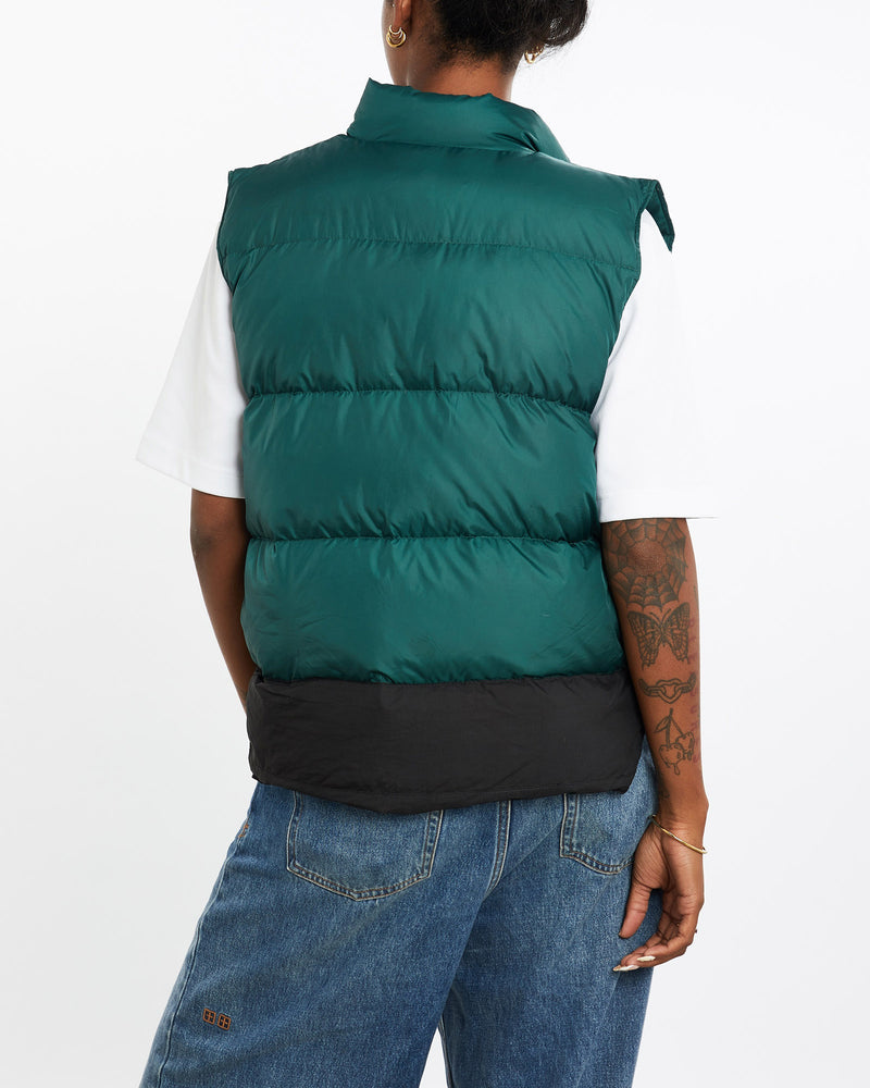 Vintage, 90s, L.L., Bean, Puffer, Vest, The Real Deal, size medium, colour Green, newtown, sydney, australia, thrift store, opshop, preloved, secondhand, sustainable, retro, antique, 70s, 80s, 90s, 2000s, 00s, fashion, clothing, streetwear, trendy, garment, style, boutique, store, shop, archive, sale, cheap, best, top, Jackets