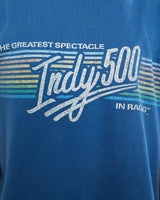 Vintage, 80s, Indy, 500, Racing, Tee, The Real Deal, size extra small, colour Blue, newtown, sydney, australia, thrift store, opshop, preloved, secondhand, sustainable, retro, antique, 70s, 80s, 90s, 2000s, 00s, fashion, clothing, streetwear, trendy, garment, style, boutique, store, shop, archive, sale, cheap, best, top, T-Shirts
