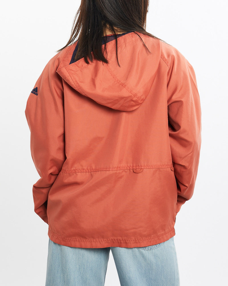 Vintage, Adidas, Windbreaker, Jacket, The Real Deal, size extra small, colour Orange, newtown, sydney, australia, thrift store, opshop, preloved, secondhand, sustainable, retro, antique, 70s, 80s, 90s, 2000s, 00s, fashion, clothing, streetwear, trendy, garment, style, boutique, store, shop, archive, sale, cheap, best, top, Jackets