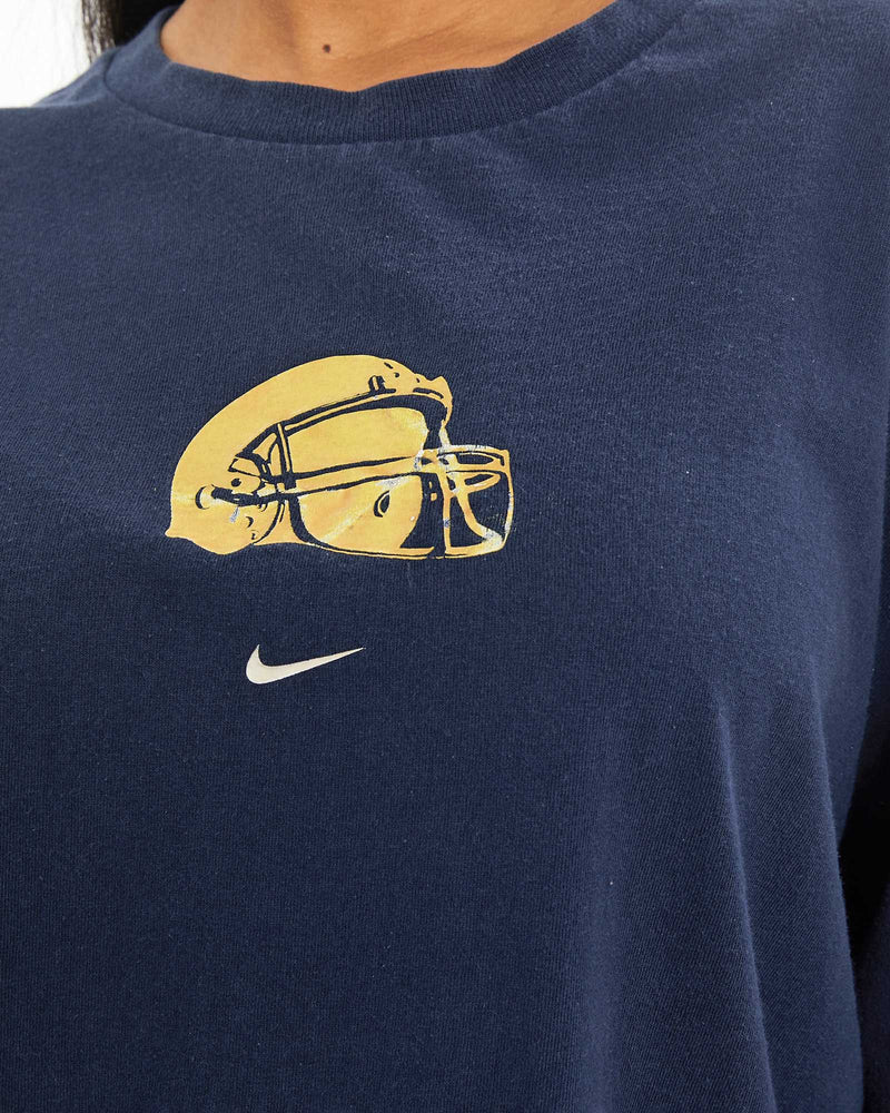 Vintage Nike Football Long Sleeve Tee <br>S , The Real Deal , newtown, sydney, australia, thrift store, opshop, preloved, secondhand, sustainable, retro, antique, 70s, 80s, 90s, 2000s, 00s, fashion, clothing, streetwear, trendy, garment, style, boutique, store, shop, archive, sale, cheap, best, top