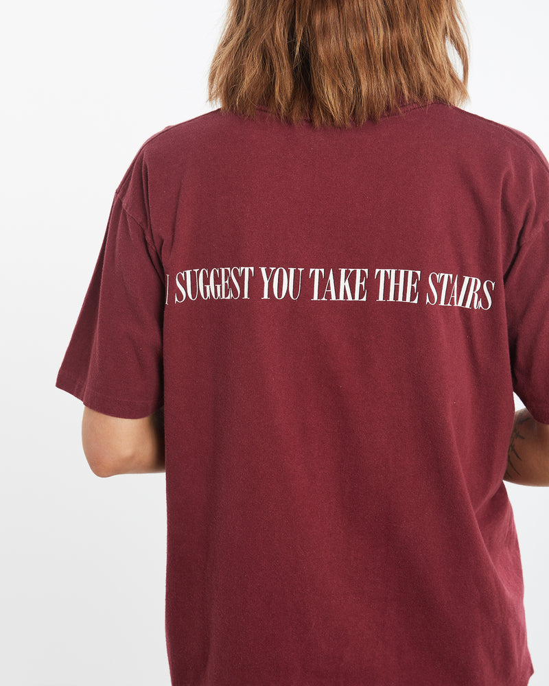 Vintage 90s Disney 'Twilight Zone Tower of Terror' Tee <br>M , The Real Deal , newtown, sydney, australia, thrift store, opshop, preloved, secondhand, sustainable, retro, antique, 70s, 80s, 90s, 2000s, 00s, fashion, clothing, streetwear, trendy, garment, style, boutique, store, shop, archive, sale, cheap, best, top