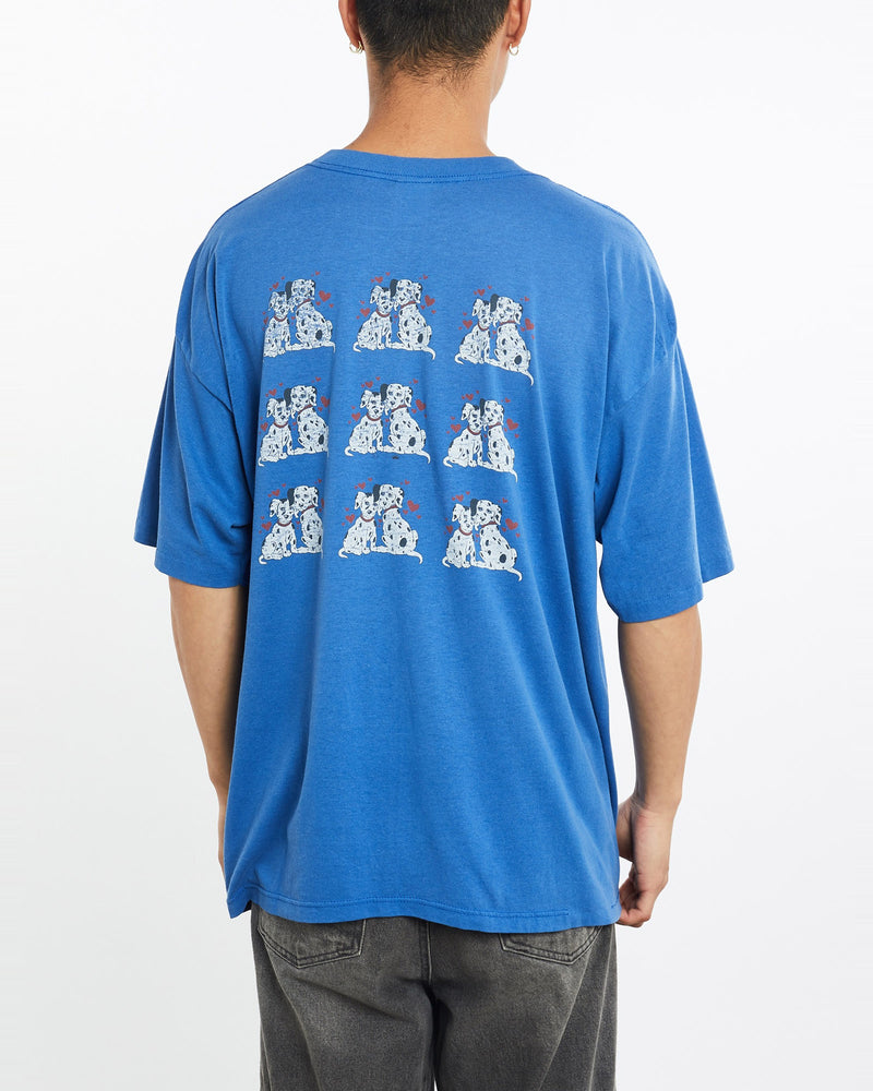 Vintage, 80s, Dogs, in, Love, Tee, The Real Deal, size extra large, colour Blue, newtown, sydney, australia, thrift store, opshop, preloved, secondhand, sustainable, retro, antique, 70s, 80s, 90s, 2000s, 00s, fashion, clothing, streetwear, trendy, garment, style, boutique, store, shop, archive, sale, cheap, best, top, T-Shirts