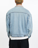 Vintage, Wrangler, Sherpa, Lined, Denim, Jacket, The Real Deal, size extra large, colour Blue, newtown, sydney, australia, thrift store, opshop, preloved, secondhand, sustainable, retro, antique, 70s, 80s, 90s, 2000s, 00s, fashion, clothing, streetwear, trendy, garment, style, boutique, store, shop, archive, sale, cheap, best, top, Jackets