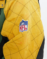 Vintage, 90s, NFL, Green, Bay, Packers, Jacket, The Real Deal, size extra large, colour Multicolour, newtown, sydney, australia, thrift store, opshop, preloved, secondhand, sustainable, retro, antique, 70s, 80s, 90s, 2000s, 00s, fashion, clothing, streetwear, trendy, garment, style, boutique, store, shop, archive, sale, cheap, best, top, Jackets