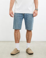 Vintage, Levi's, 505, Denim, Shorts, The Real Deal, size 32", colour Blue, newtown, sydney, australia, thrift store, opshop, preloved, secondhand, sustainable, retro, antique, 70s, 80s, 90s, 2000s, 00s, fashion, clothing, streetwear, trendy, garment, style, boutique, store, shop, archive, sale, cheap, best, top, Shorts