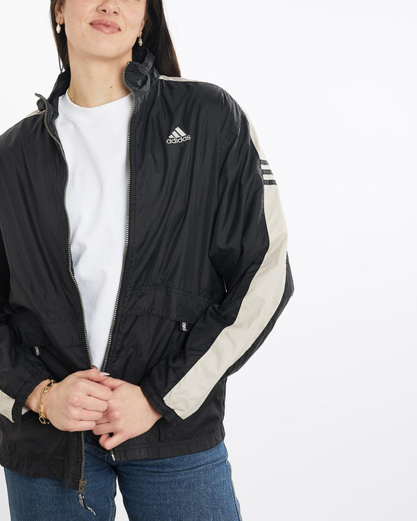 Vintage, 90s, Adidas, Windbreaker, Jacket, The Real Deal, size medium, colour Multicolour, newtown, sydney, australia, thrift store, opshop, preloved, secondhand, sustainable, retro, antique, 70s, 80s, 90s, 2000s, 00s, fashion, clothing, streetwear, trendy, garment, style, boutique, store, shop, archive, sale, cheap, best, top, Jackets