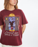 Vintage 90s Disney 'Twilight Zone Tower of Terror' Tee <br>M , The Real Deal , newtown, sydney, australia, thrift store, opshop, preloved, secondhand, sustainable, retro, antique, 70s, 80s, 90s, 2000s, 00s, fashion, clothing, streetwear, trendy, garment, style, boutique, store, shop, archive, sale, cheap, best, top