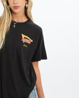 Vintage, In-N-Out, Burger, Tee, The Real Deal, size small, colour Black, newtown, sydney, australia, thrift store, opshop, preloved, secondhand, sustainable, retro, antique, 70s, 80s, 90s, 2000s, 00s, fashion, clothing, streetwear, trendy, garment, style, boutique, store, shop, archive, sale, cheap, best, top, T-Shirts