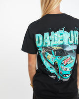 Vintage, Dale, Earnhardt, Jr., NASCAR, Racing, Tee, The Real Deal, size medium, colour Black, newtown, sydney, australia, thrift store, opshop, preloved, secondhand, sustainable, retro, antique, 70s, 80s, 90s, 2000s, 00s, fashion, clothing, streetwear, trendy, garment, style, boutique, store, shop, archive, sale, cheap, best, top, T-Shirts