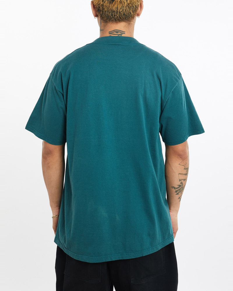 Vintage, Manatee, Wildlife, Tee, The Real Deal, size extra large, colour Green, newtown, sydney, australia, thrift store, opshop, preloved, secondhand, sustainable, retro, antique, 70s, 80s, 90s, 2000s, 00s, fashion, clothing, streetwear, trendy, garment, style, boutique, store, shop, archive, sale, cheap, best, top, T-Shirts