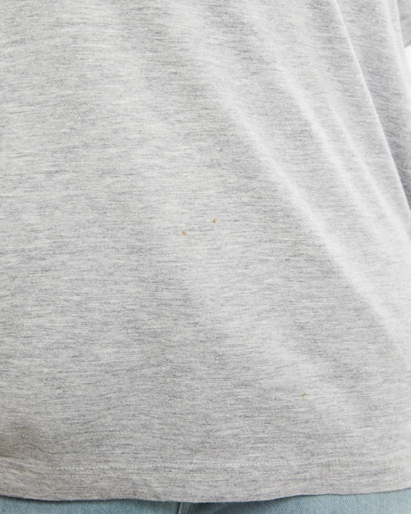 Vintage, 90s, Nike, Tee, The Real Deal, size extra small, colour Grey, newtown, sydney, australia, thrift store, opshop, preloved, secondhand, sustainable, retro, antique, 70s, 80s, 90s, 2000s, 00s, fashion, clothing, streetwear, trendy, garment, style, boutique, store, shop, archive, sale, cheap, best, top, T-Shirts