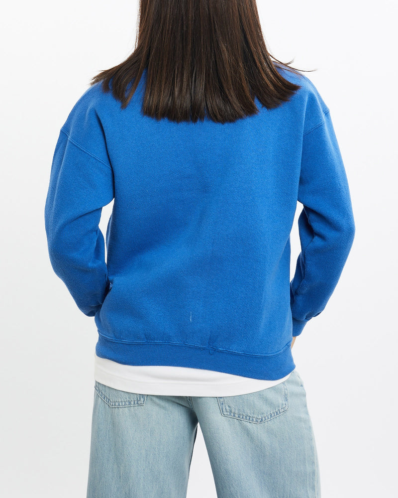 Vintage, 90s, Disney, Mickey, Mouse, Sweatshirt, The Real Deal, size double extra small, colour Blue, newtown, sydney, australia, thrift store, opshop, preloved, secondhand, sustainable, retro, antique, 70s, 80s, 90s, 2000s, 00s, fashion, clothing, streetwear, trendy, garment, style, boutique, store, shop, archive, sale, cheap, best, top, Sweats and hoodies