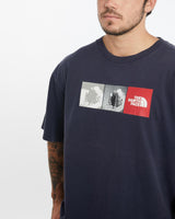 Vintage, 90s, The, North, Face, Tee, The Real Deal, size large, colour Navy, newtown, sydney, australia, thrift store, opshop, preloved, secondhand, sustainable, retro, antique, 70s, 80s, 90s, 2000s, 00s, fashion, clothing, streetwear, trendy, garment, style, boutique, store, shop, archive, sale, cheap, best, top, T-Shirts