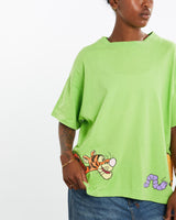 Vintage, Disney, Winnie, The, Pooh, Tee, The Real Deal, size large, colour Green, newtown, sydney, australia, thrift store, opshop, preloved, secondhand, sustainable, retro, antique, 70s, 80s, 90s, 2000s, 00s, fashion, clothing, streetwear, trendy, garment, style, boutique, store, shop, archive, sale, cheap, best, top, T-Shirts