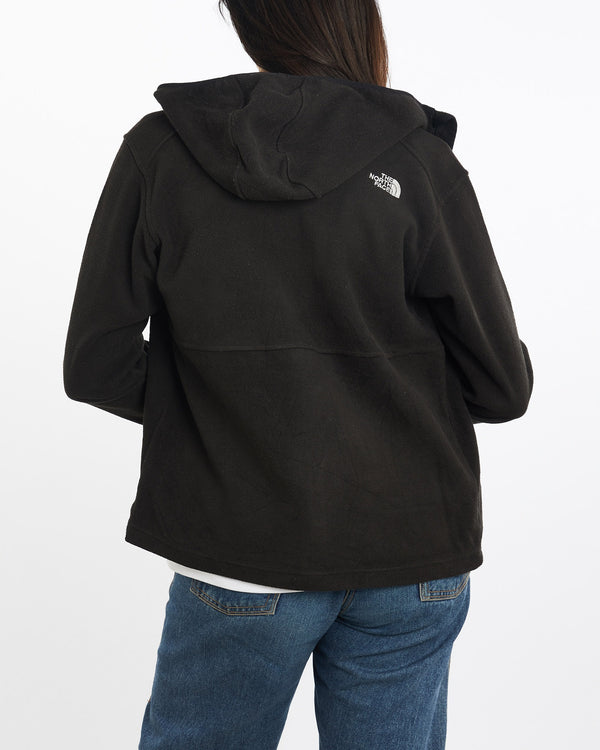 Vintage, The, North, Face, Hooded, Fleece, Sweatshirt, The Real Deal, size large, colour Black, newtown, sydney, australia, thrift store, opshop, preloved, secondhand, sustainable, retro, antique, 70s, 80s, 90s, 2000s, 00s, fashion, clothing, streetwear, trendy, garment, style, boutique, store, shop, archive, sale, cheap, best, top, Sweats and hoodies