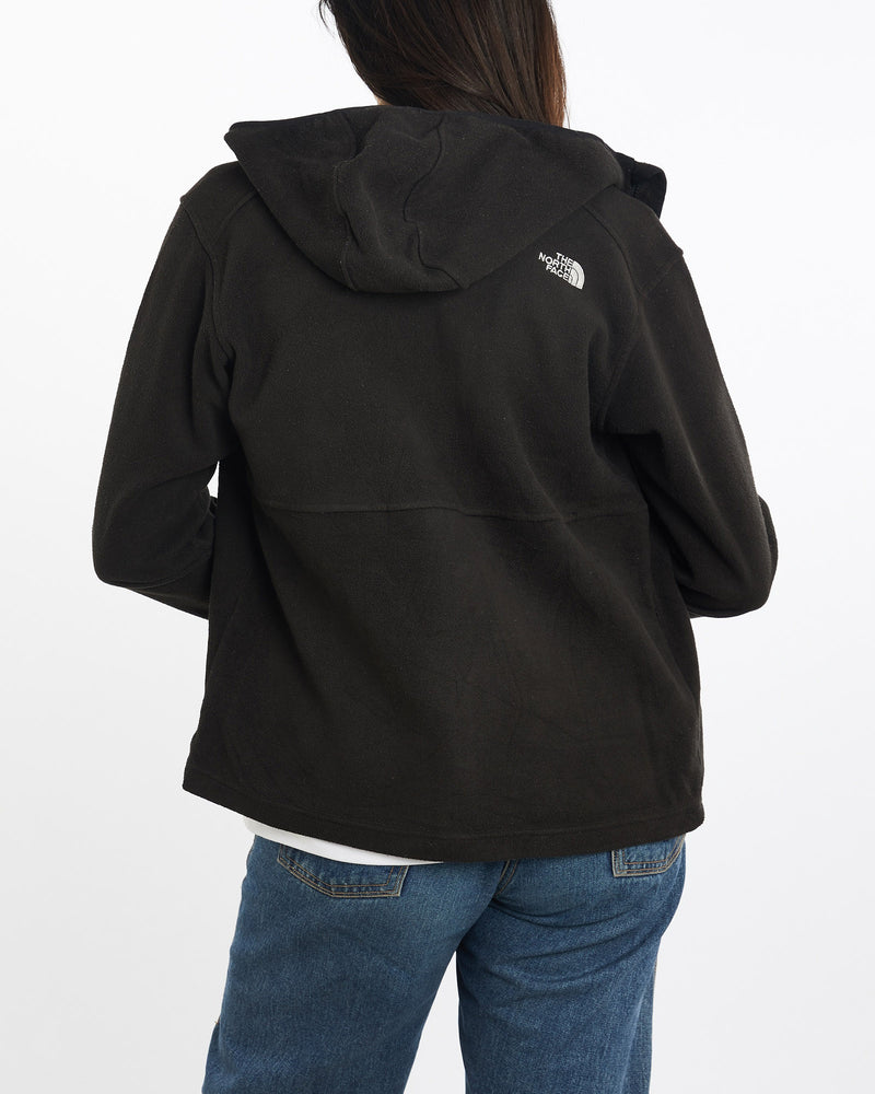 Vintage, The, North, Face, Hooded, Fleece, Sweatshirt, The Real Deal, size large, colour Black, newtown, sydney, australia, thrift store, opshop, preloved, secondhand, sustainable, retro, antique, 70s, 80s, 90s, 2000s, 00s, fashion, clothing, streetwear, trendy, garment, style, boutique, store, shop, archive, sale, cheap, best, top, Sweats and hoodies