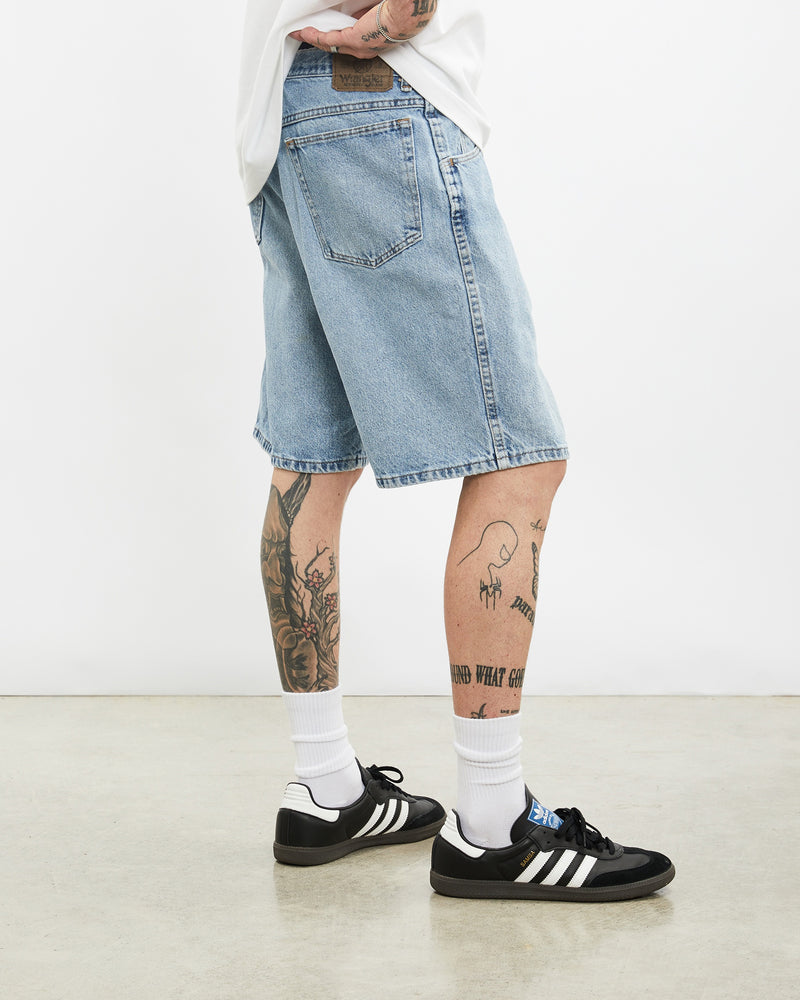 Vintage Wrangler Denim Shorts <br>31" , The Real Deal , newtown, sydney, australia, thrift store, opshop, preloved, secondhand, sustainable, retro, antique, 70s, 80s, 90s, 2000s, 00s, fashion, clothing, streetwear, trendy, garment, style, boutique, store, shop, archive, sale, cheap, best, top