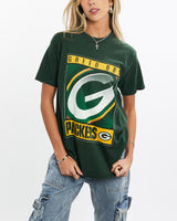 Vintage, 90s, NFL, Green, Bay, Packers, Tee, The Real Deal, size small, colour Green, newtown, sydney, australia, thrift store, opshop, preloved, secondhand, sustainable, retro, antique, 70s, 80s, 90s, 2000s, 00s, fashion, clothing, streetwear, trendy, garment, style, boutique, store, shop, archive, sale, cheap, best, top, T-Shirts