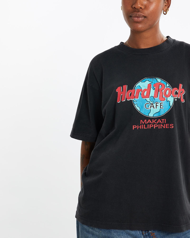 Vintage, 90s, Hard, Rock, Cafe, Tee, The Real Deal, size medium, colour Black, newtown, sydney, australia, thrift store, opshop, preloved, secondhand, sustainable, retro, antique, 70s, 80s, 90s, 2000s, 00s, fashion, clothing, streetwear, trendy, garment, style, boutique, store, shop, archive, sale, cheap, best, top, T-Shirts