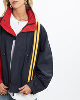 Vintage, 90s, Nautica, Windbreaker, Jacket, The Real Deal, size small, colour Navy, newtown, sydney, australia, thrift store, opshop, preloved, secondhand, sustainable, retro, antique, 70s, 80s, 90s, 2000s, 00s, fashion, clothing, streetwear, trendy, garment, style, boutique, store, shop, archive, sale, cheap, best, top, Jackets