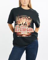 Vintage, MLB, All, Star, Game, Tee, The Real Deal, size medium, colour Black, newtown, sydney, australia, thrift store, opshop, preloved, secondhand, sustainable, retro, antique, 70s, 80s, 90s, 2000s, 00s, fashion, clothing, streetwear, trendy, garment, style, boutique, store, shop, archive, sale, cheap, best, top, T-Shirts