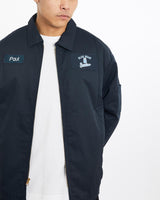 Vintage, Mechanic, Jacket, The Real Deal, size extra large, colour Navy, newtown, sydney, australia, thrift store, opshop, preloved, secondhand, sustainable, retro, antique, 70s, 80s, 90s, 2000s, 00s, fashion, clothing, streetwear, trendy, garment, style, boutique, store, shop, archive, sale, cheap, best, top, Jackets