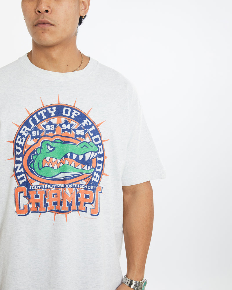 Vintage 1995 NCAA Florida Gators Tee <br>XL , The Real Deal , newtown, sydney, australia, thrift store, opshop, preloved, secondhand, sustainable, retro, antique, 70s, 80s, 90s, 2000s, 00s, fashion, clothing, streetwear, trendy, garment, style, boutique, store, shop, archive, sale, cheap, best, top