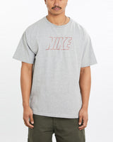 Vintage, Nike, Tee, The Real Deal, size large, colour Grey, newtown, sydney, australia, thrift store, opshop, preloved, secondhand, sustainable, retro, antique, 70s, 80s, 90s, 2000s, 00s, fashion, clothing, streetwear, trendy, garment, style, boutique, store, shop, archive, sale, cheap, best, top, T-Shirts