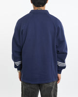 Vintage 90s Adidas Quarter Zip Sweatshirt <br>XL , The Real Deal , newtown, sydney, australia, thrift store, opshop, preloved, secondhand, sustainable, retro, antique, 70s, 80s, 90s, 2000s, 00s, fashion, clothing, streetwear, trendy, garment, style, boutique, store, shop, archive, sale, cheap, best, top